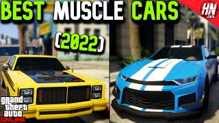 Top 10 Coolest Muscle Cars In GTA Online (2022)