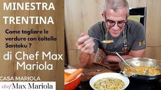 MINESTRA TRENTINA CON ORZO PERLATO E VERDURE - TUTORIAL - la video ricetta di Chef Max Mariola