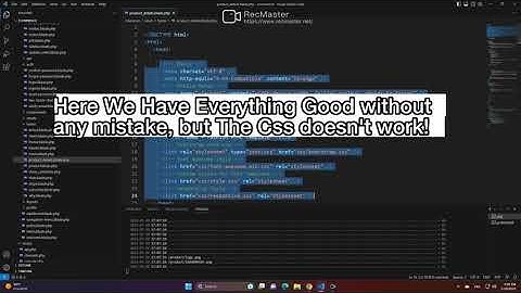 Css And JavaScript not working in Laravel project - (Solution)