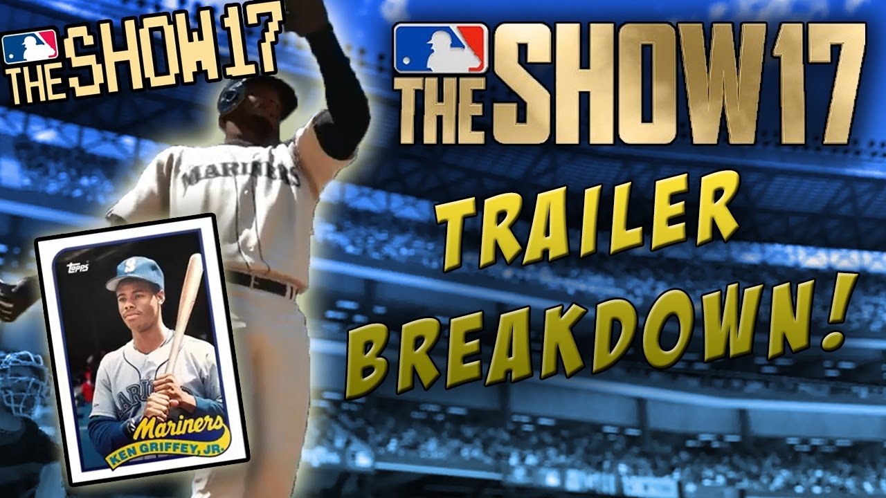 MLB THE SHOW 17 TRAILER BREAKDOWN!! RETRO MODE, NEW LEGEND PLAYERS, RTTS IMPROVEMENTS & MORE!!