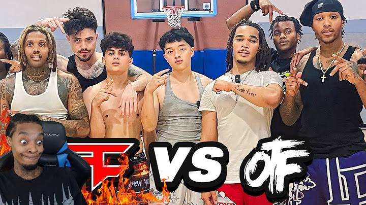 FlightReacts To FaZe Clan VS Lil Durk & OTF 5V5 Basketball!
