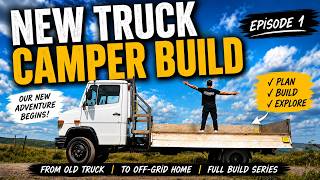 Building My Dream Expedition Truck Camper My Future Home On Wheels Episode 1