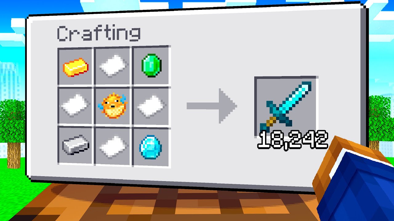 Minecraft But EVERYTHING Is Scrambled