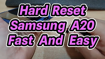 Hard Reset Samsung A20 Method 2023 Fast And Easy