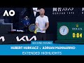 Hubert Hurkacz v Adrian Mannarino Extended Highlights (2R) | Australian Open 2022