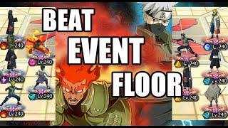Team Ninja Sustainability Healer VS Team Ninja Full Attack - Ninja Saga : Final Battle screenshot 4