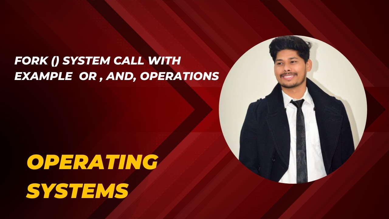 fork() system call Example && operation Parent creates child