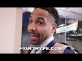 ANDRE WARD REACTS TO OSCAR VALDEZ KNOCKING OUT BERCHELT; KEEPS IT 100 ON VALDEZ VS. SHAKUR STEVENSON