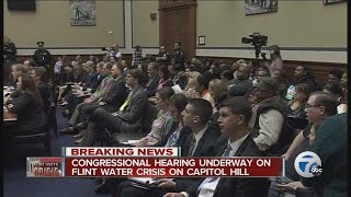 Congressional hearing in Flint water crisis