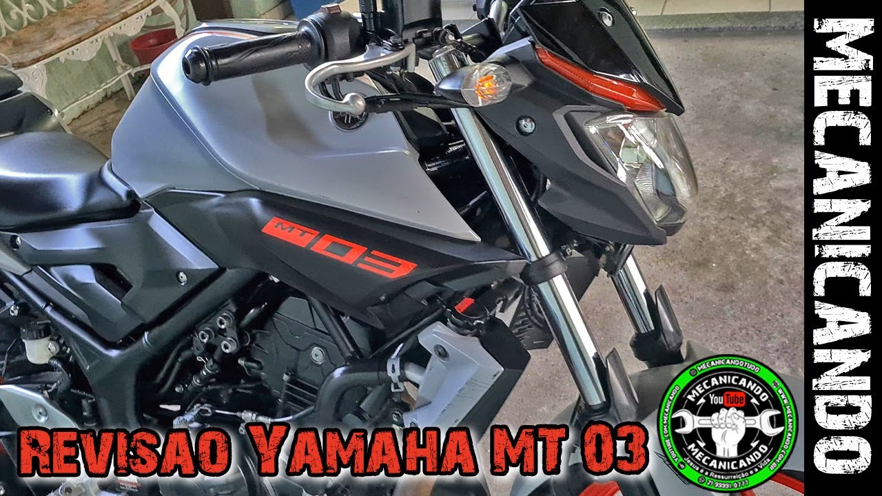 REVISÃO GERAL NA YAMAHA MT-03 🔧🔩 MECANICANDO MOTOS