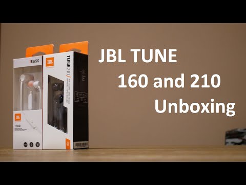 JBL Tune 160 & Tune 210 kicsomagolás [Unboxing]