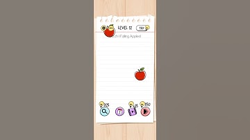 Brain Test Level 12 Catch 5 falling Apples.