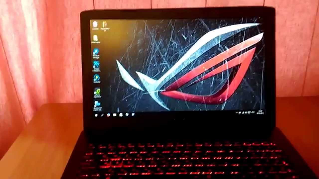 ASUS GL552JX установка ssd диска samsung ssd s 850 evo 120gb