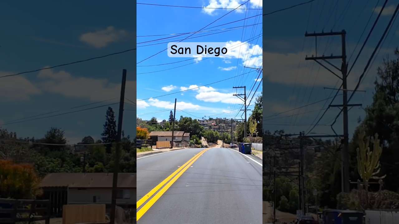 San Diego streets: Expect the unexpected 🛣️ #sandiego #dashcam #shorts