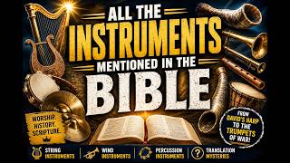 Every Musical Instrument in the Bible: From David's Harp to the Trumpets of War