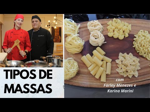 Vídeo: Tipos De Macarrão