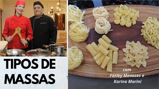 16 TIPOS DE MACARRÃO, RECEITAS E MOLHOS PARA CADA TIPO E TEMPO DE COZIMENTO, DICAS PARA MASSAS.