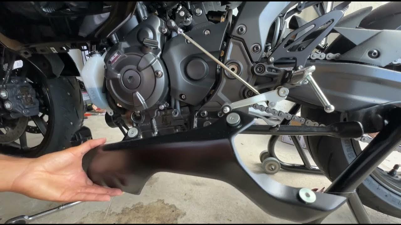 2022 Yamaha R7 Oil Change & Oil Filter Replacement Tutorial YouTube