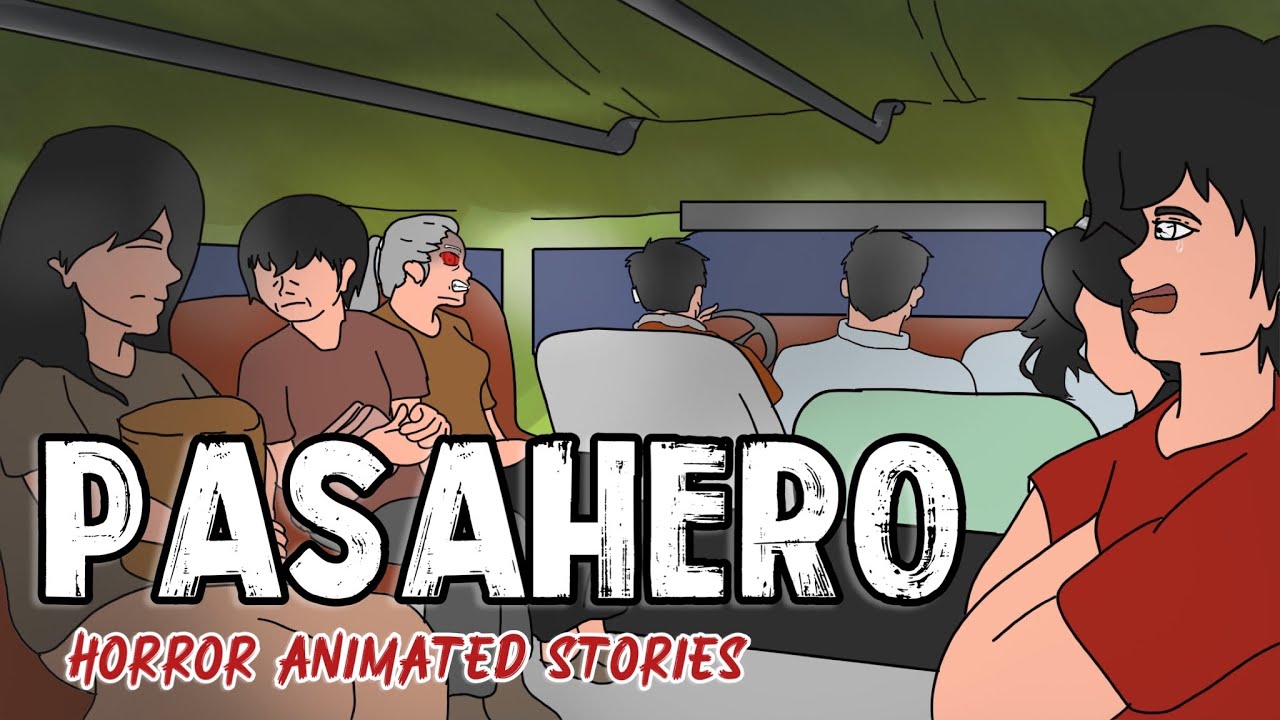 PINOY ANIMATED STORY | PASAHERO | ASWANG TRUE ANIMATED STORIES | PINOY NIGHTMARE