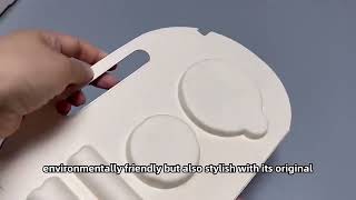 Cosmetic packaging box molded pulp packaging