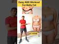 Easy ABS Workouts FOR Belly Fat ✅💯 #exercise #weightloss #loosebodyweight #workout #coreworkout