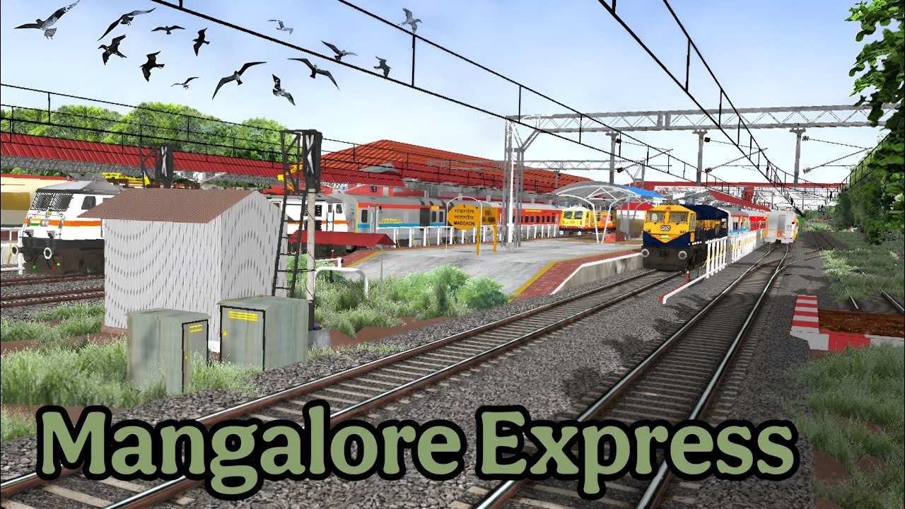 Mangalore Express Activity||Konkan IR Route||Madgaon to Karwar {Part-1}