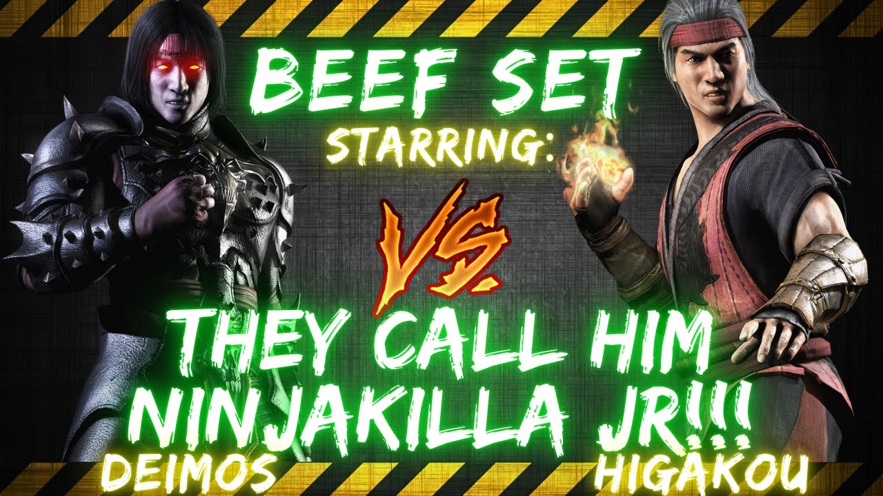 BEEF SET ft. Deimos vs Higakou | THEY CALL HIM NINJAKILLA JR!!! 🔥🎤👀