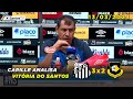 Coletiva fbio carille fala aps vitria de virada do santos  10032024