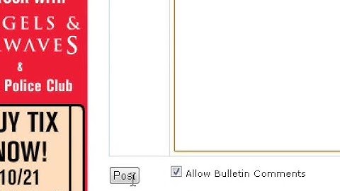 How to Edit Text on Myspace(bold, italic, underline, center)