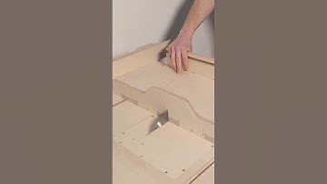 Making a Cross-cut Sled for Our Table Saw - Aribabox #cncdesign #cncrouter #hobbycnc #diytablesaw