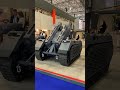 EDGE Group’s Milrem Robotics Unveils UGV Equipped with Hunter 2-S Swarming Drones #shorts