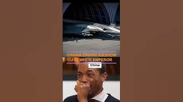 China Zhuhai Airshow 2025: J-50 White Emperor Fighter Jet. #aviation #airforce #dcsworld #military