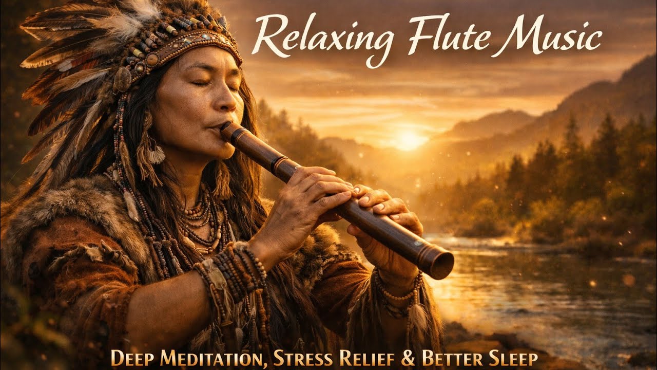Relaxing Flute Music | Deep Meditation, Stress Relief & Better Sleep