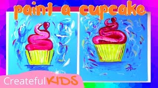 How To Paint a Cupcake