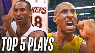 Kobe Bryant’s Top 5 Career Plays: #8 \& #24 💜💛