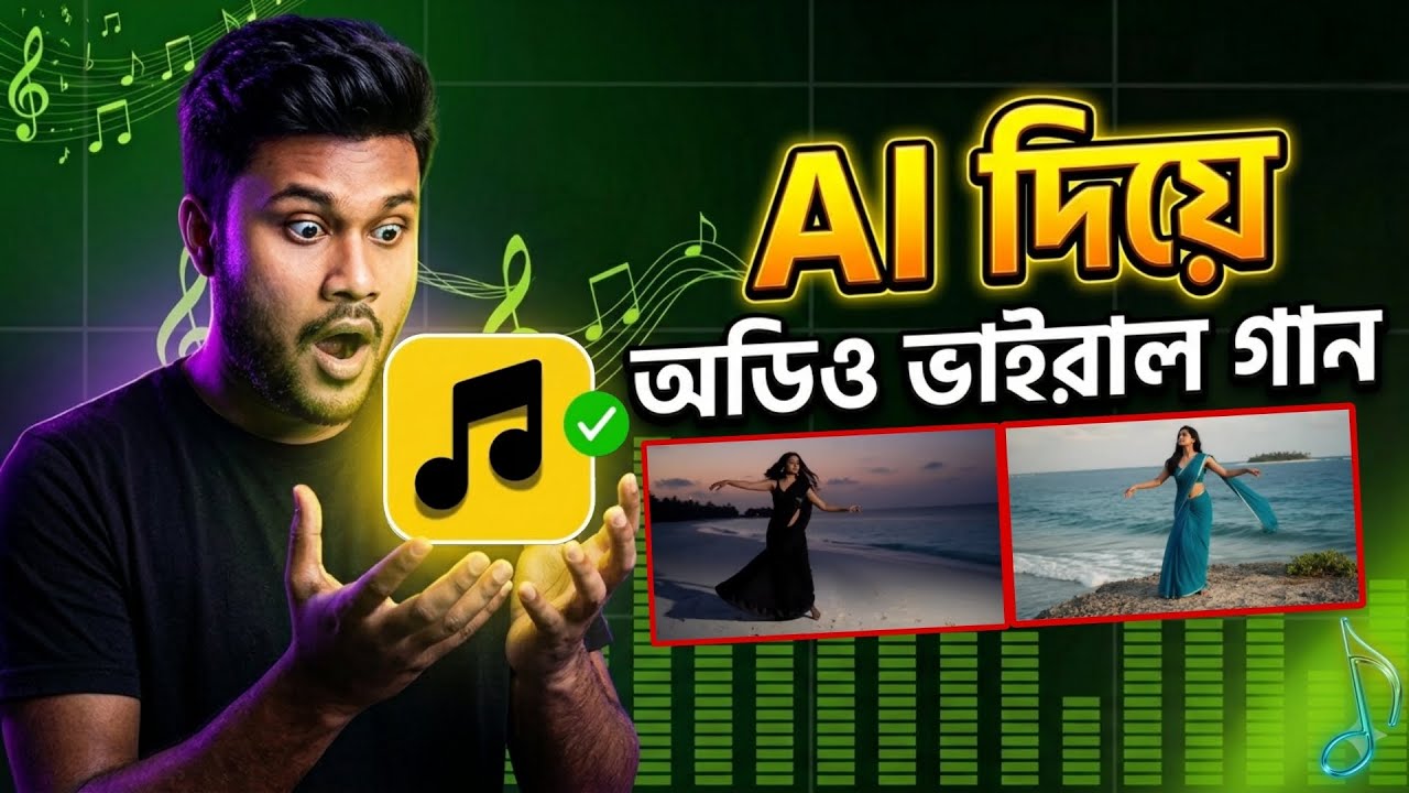 Ai দিয়ে মিউজিক সহ প্রফেশনাল বাংলা গান তৈরি করুন 2026 ||