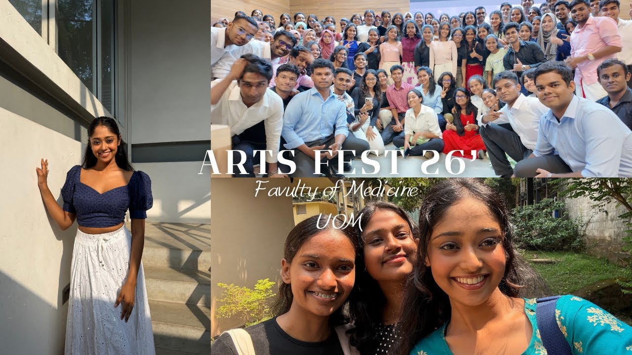 අපේ Medical Faculty එකේ ARTS FEST 26’🩵|FOM|University of Moratuwa