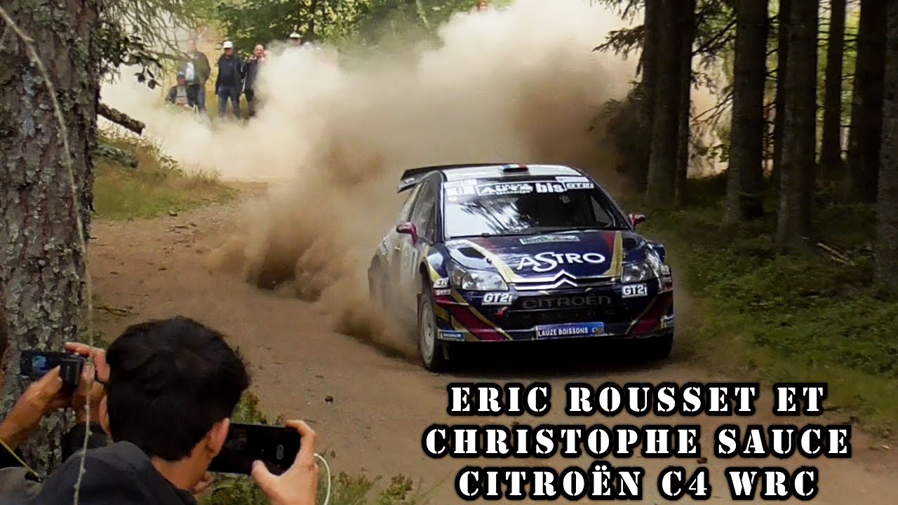 Saison Rallyes 2023 Eric ROUSSET et Christophe Sauce Citroën C4 WRC ...