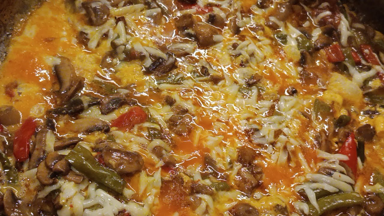 abartmıyoruz mükemmel oldu yiyenler çok beğendi mantarlı omlet tarifi❓