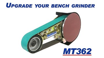 Multitool Grinders MT362 Bench Grinder Attachment Showcase