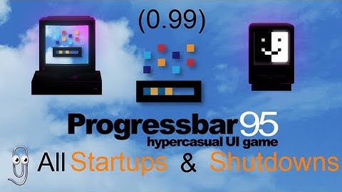 [OUDATED] Progressbar95 - All Startup and Shutdown Sounds (0.99 - previous version)