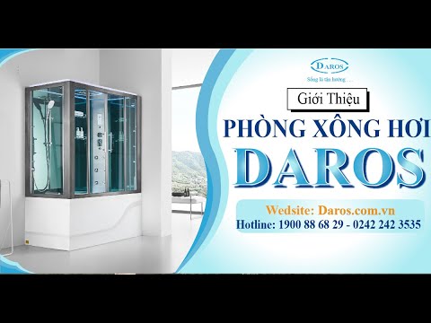 Top 50 mẫu phòng xông hơi daros đẹp nhất