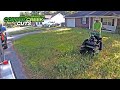Abandoned Yard Gets Much Needed Mowing (Real-Time Oddly Satisfying Version)