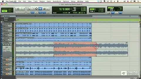 Pro Tools 205: Elastic Audio - 10 Warp Markers