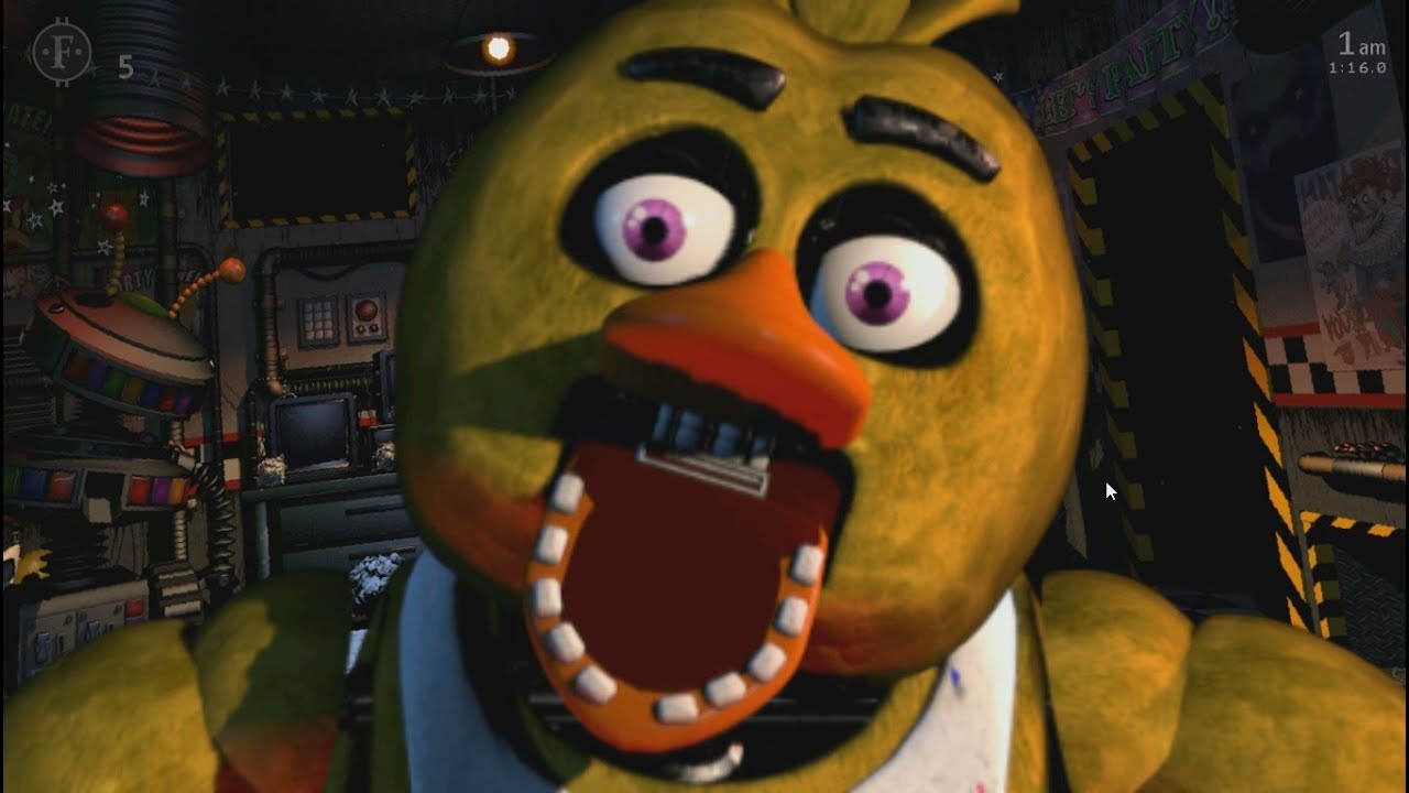 Colors Live - chica jumpscare by raylan
