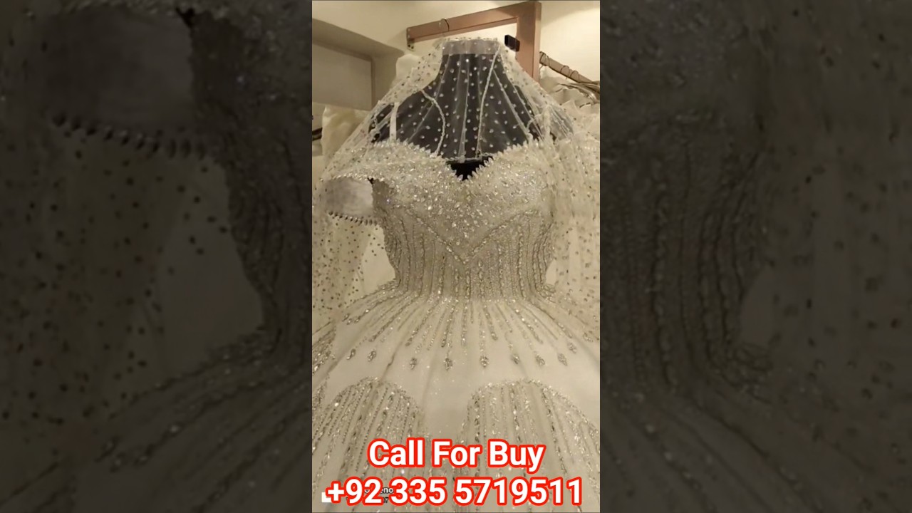 2025’s Most Elegant Wedding Dress Crystal Couture by Queen Fashion! 
