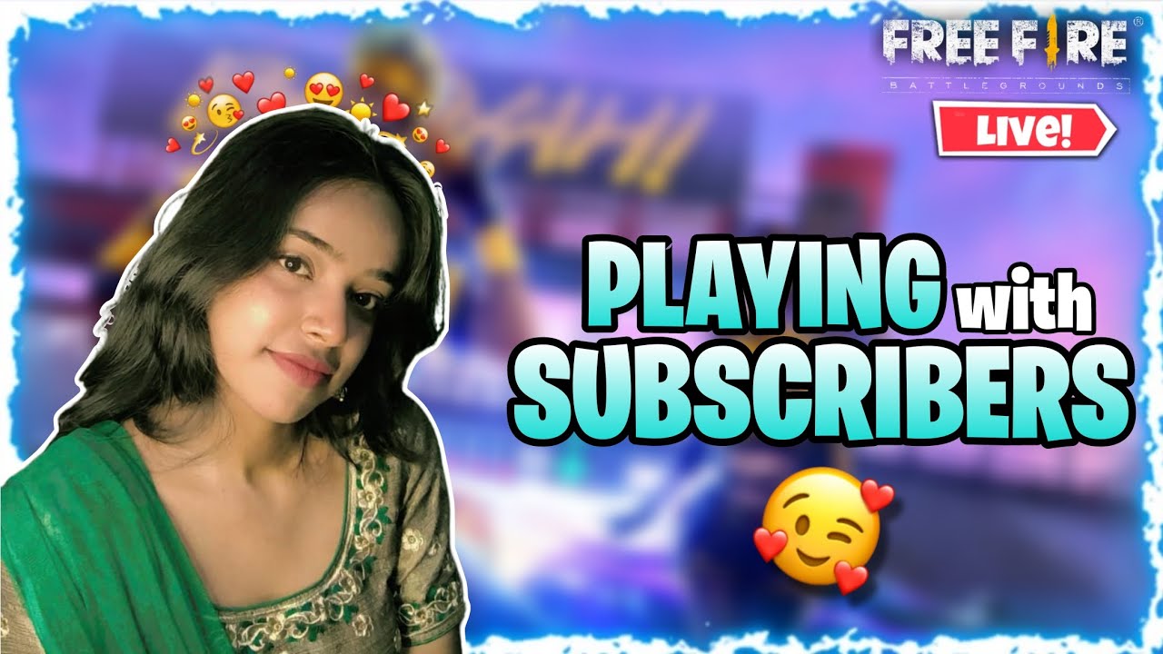 Free fire girl live rank push / redeem code giveaway /free fire live # ...