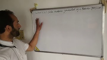 Lecture 7(b)(i) The Outer measure generated by a measure