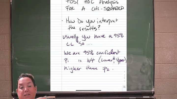 Post HOC for Chi-Squared Generic