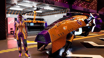 Sci-Fi Cyberpunk Racing Game Trailer